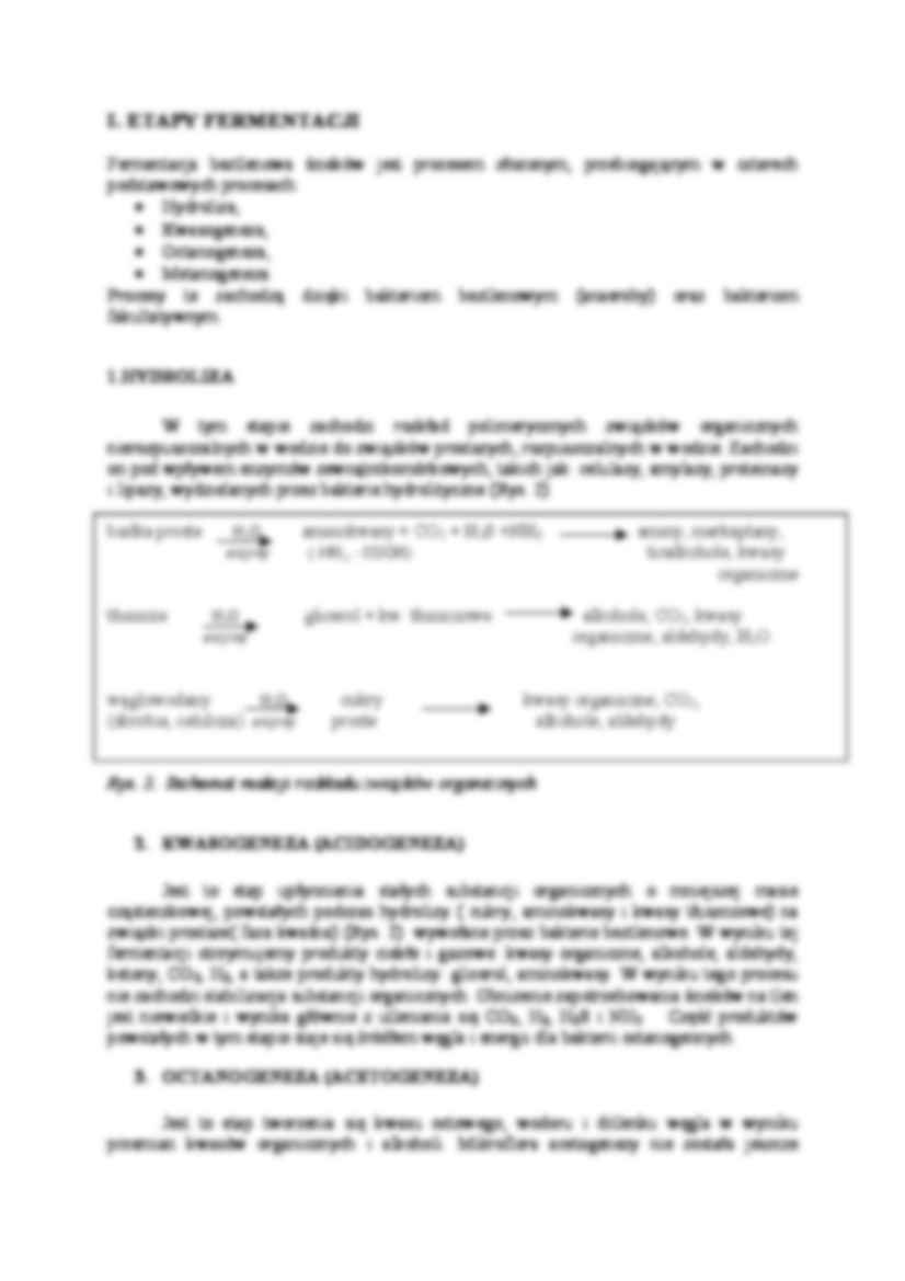 Fermentacja metanowa-opracowanie - strona 3