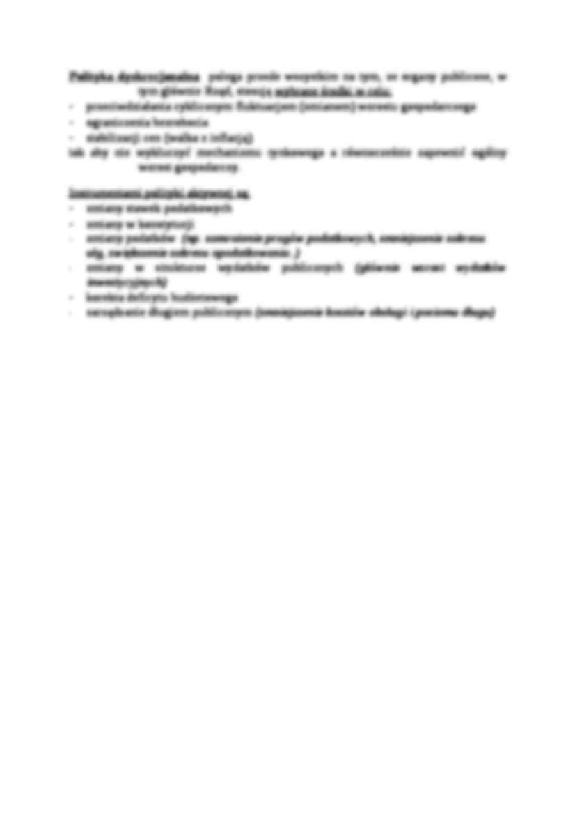 POLITYKA FISKALNA - Automatyczne Stabilizatory Koniunktury - strona 3