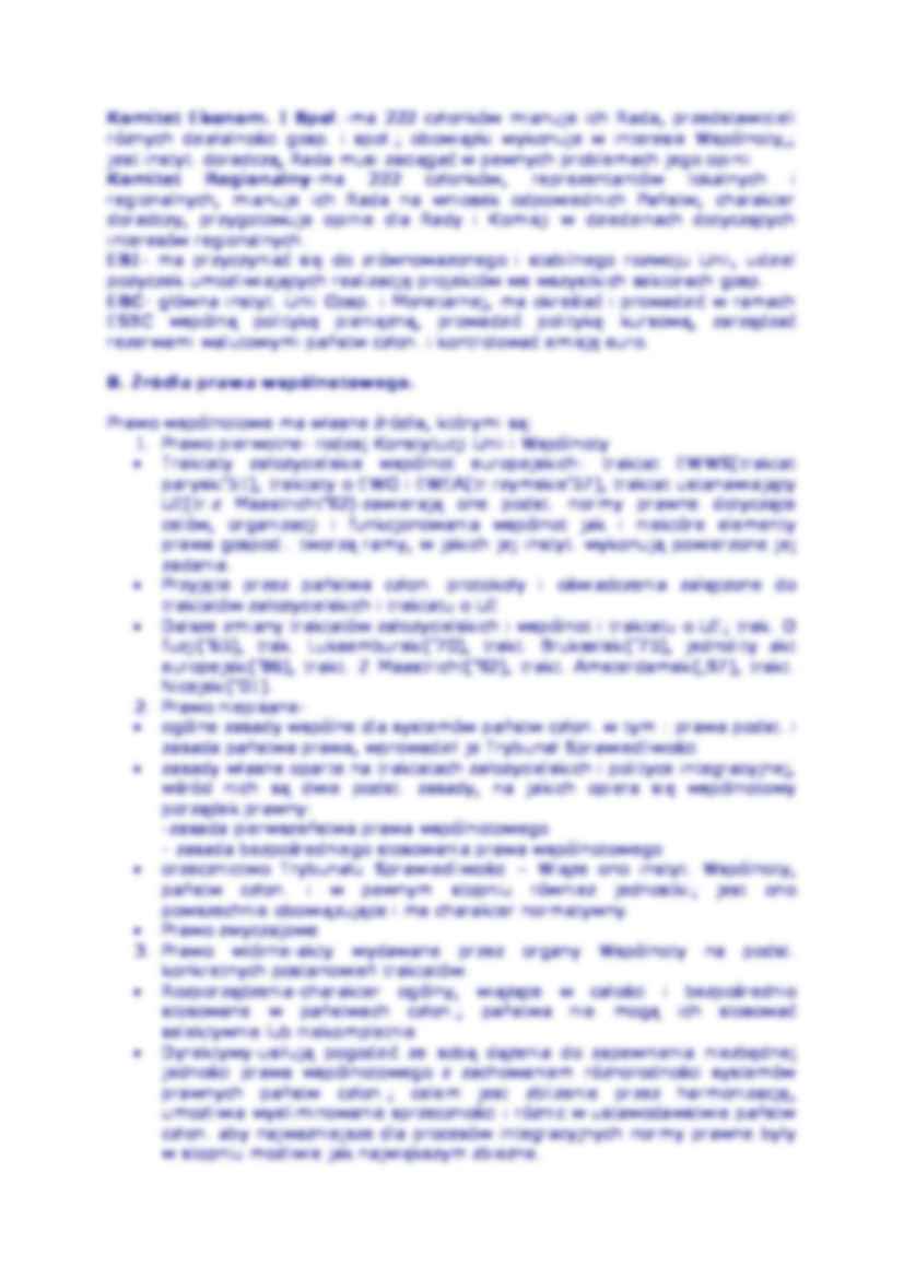 Funkcje i skład instytucji UE - strona 2