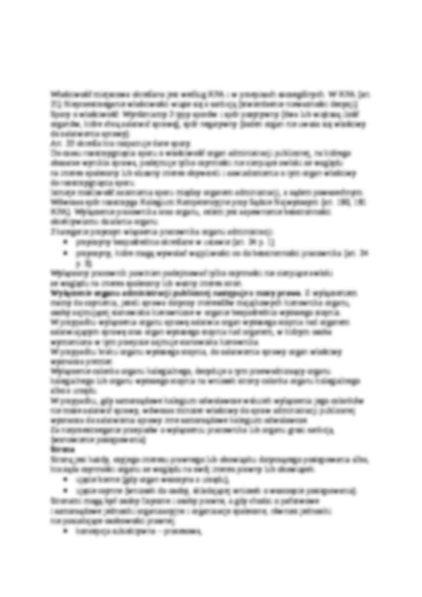 Postępowanie administracyjne - Organy administracji  - strona 3