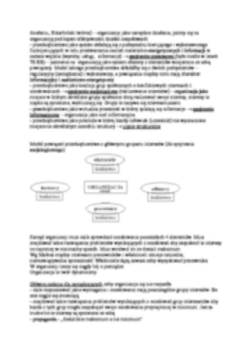 Podstawy zarządzania- wykład 1 - strona 2