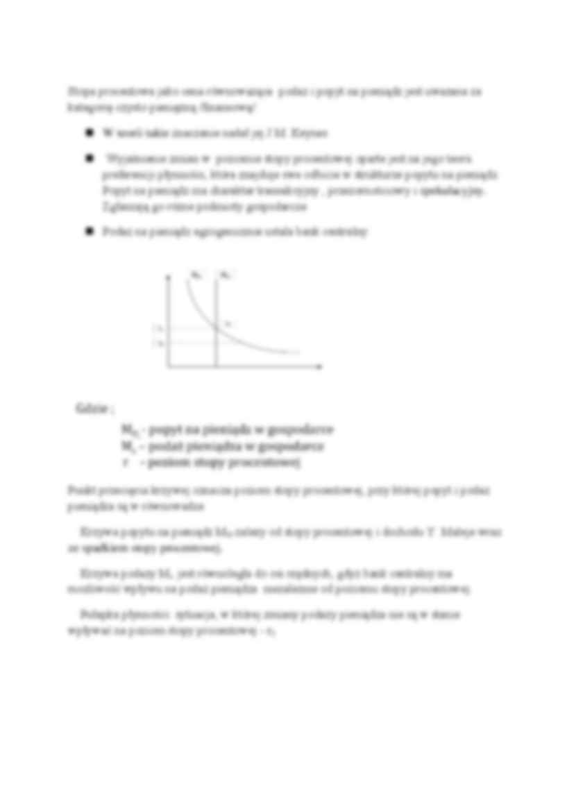 Funkcje gospodarcze stopy procentowej- wykład 1 - strona 2