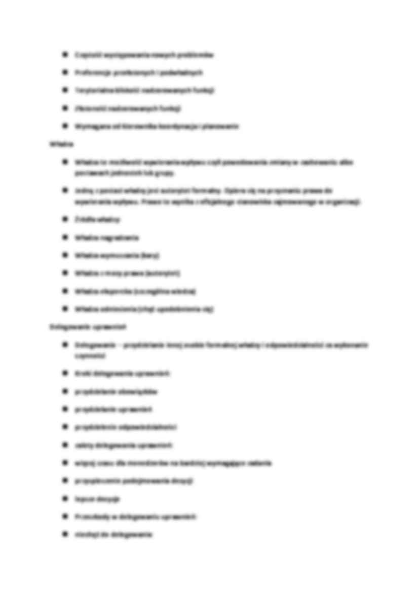Organizacja i struktura organizacyjna - wykład - strona 2