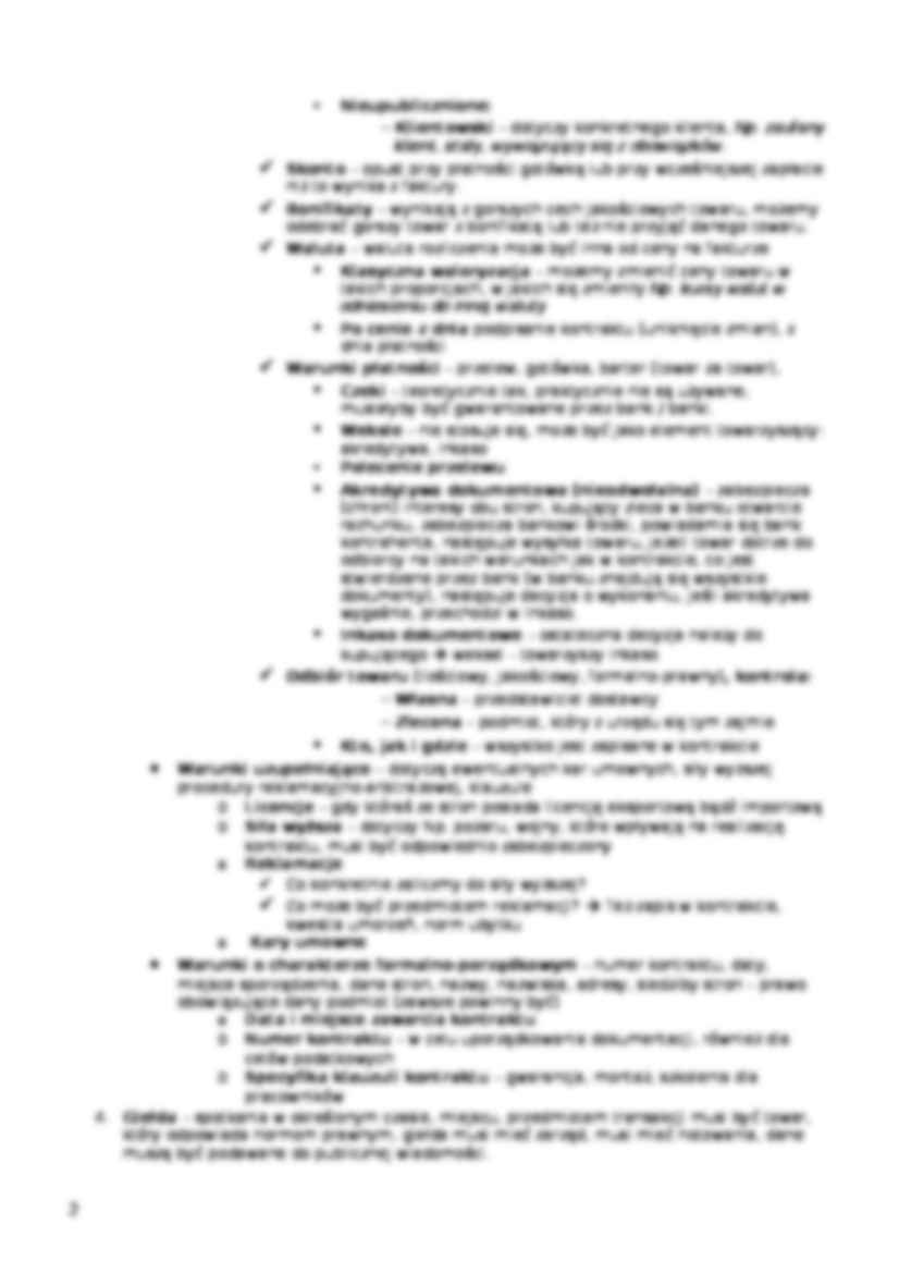 Wykład - definicja kontraktu - strona 2