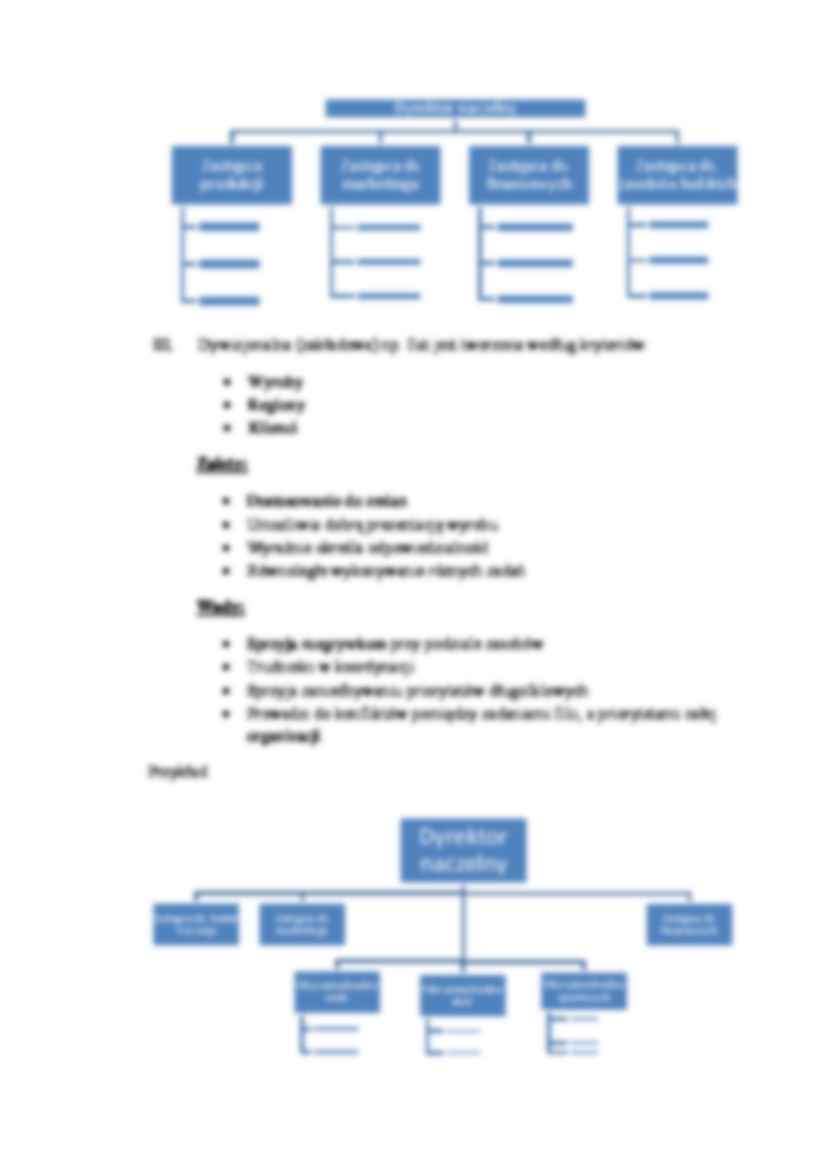 Wykład - Elementy struktury organizacyjnej - strona 3
