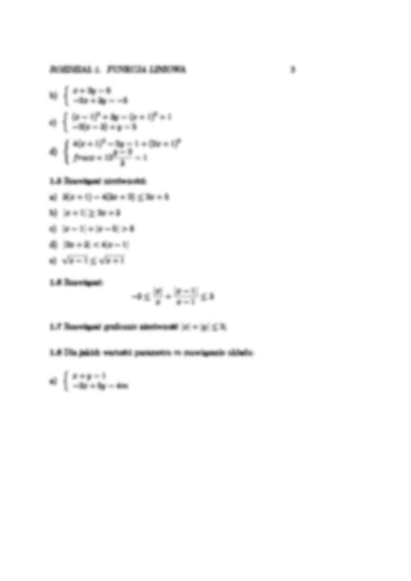 Funkcja liniowa - wykład - strona 3