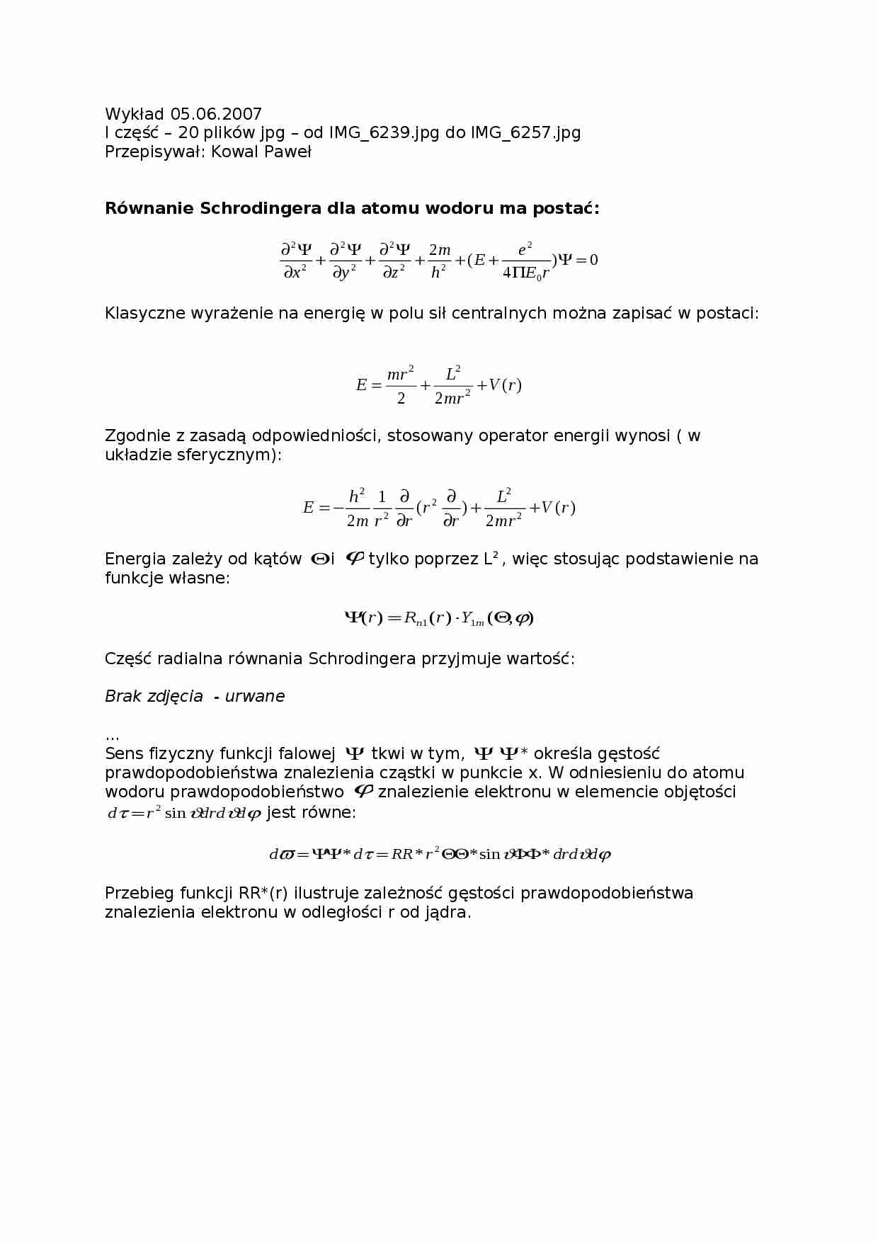 Fizyka- wykład 14 - strona 1