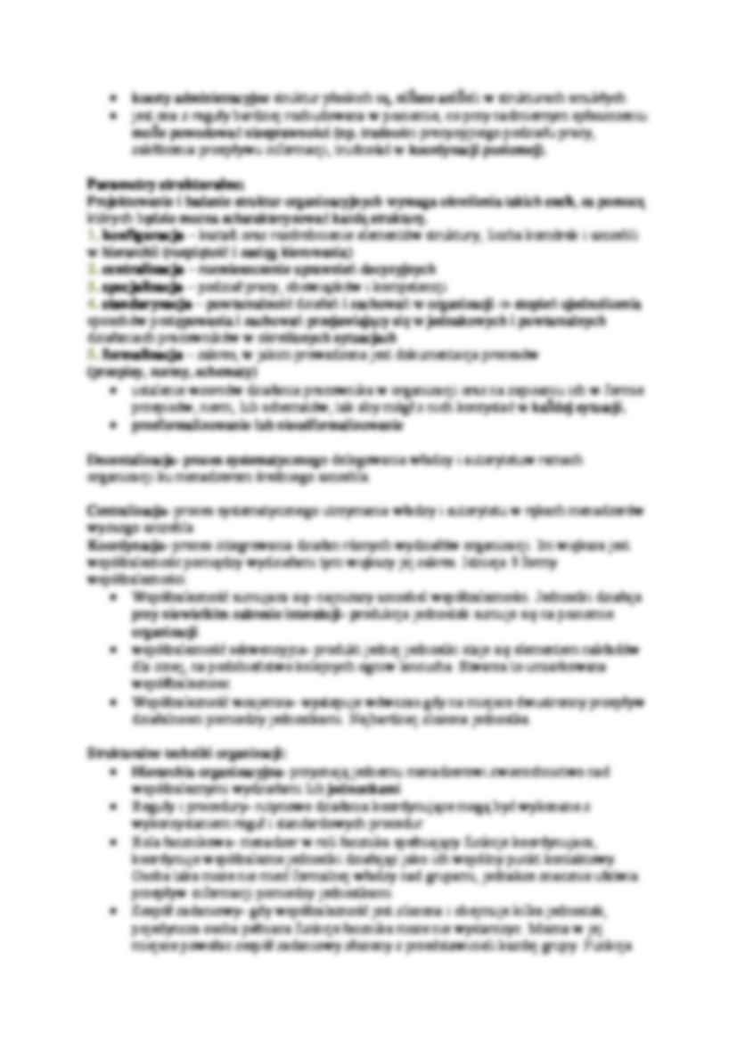 Podstawy organizacji i zarządzania- ćwiczenia 6 - strona 2