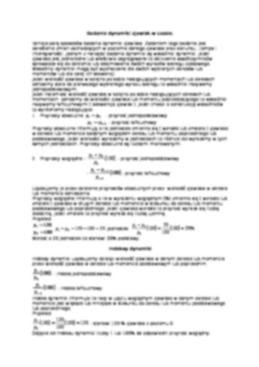 Analiza szeregów czasowych - wykład - strona 2
