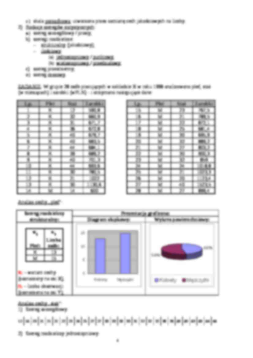Wykład - Podział cech statystycznych - strona 2