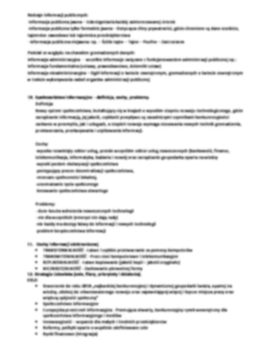 Informatyka w Administracji -  Opracowanie - strona 3