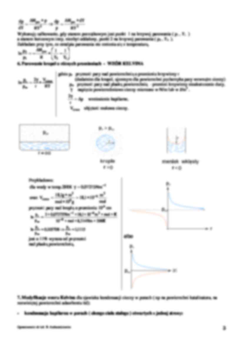 Wykład - Przemiany fazowe I-go rodzaju – równanie Clausiusa-Clapeyrona - strona 3