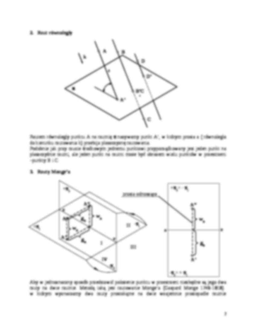 Wykład - Geometria wykreślna - strona 2