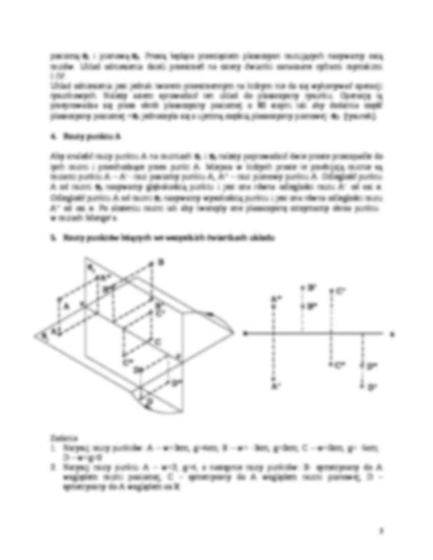 Wykład - Geometria wykreślna - strona 3