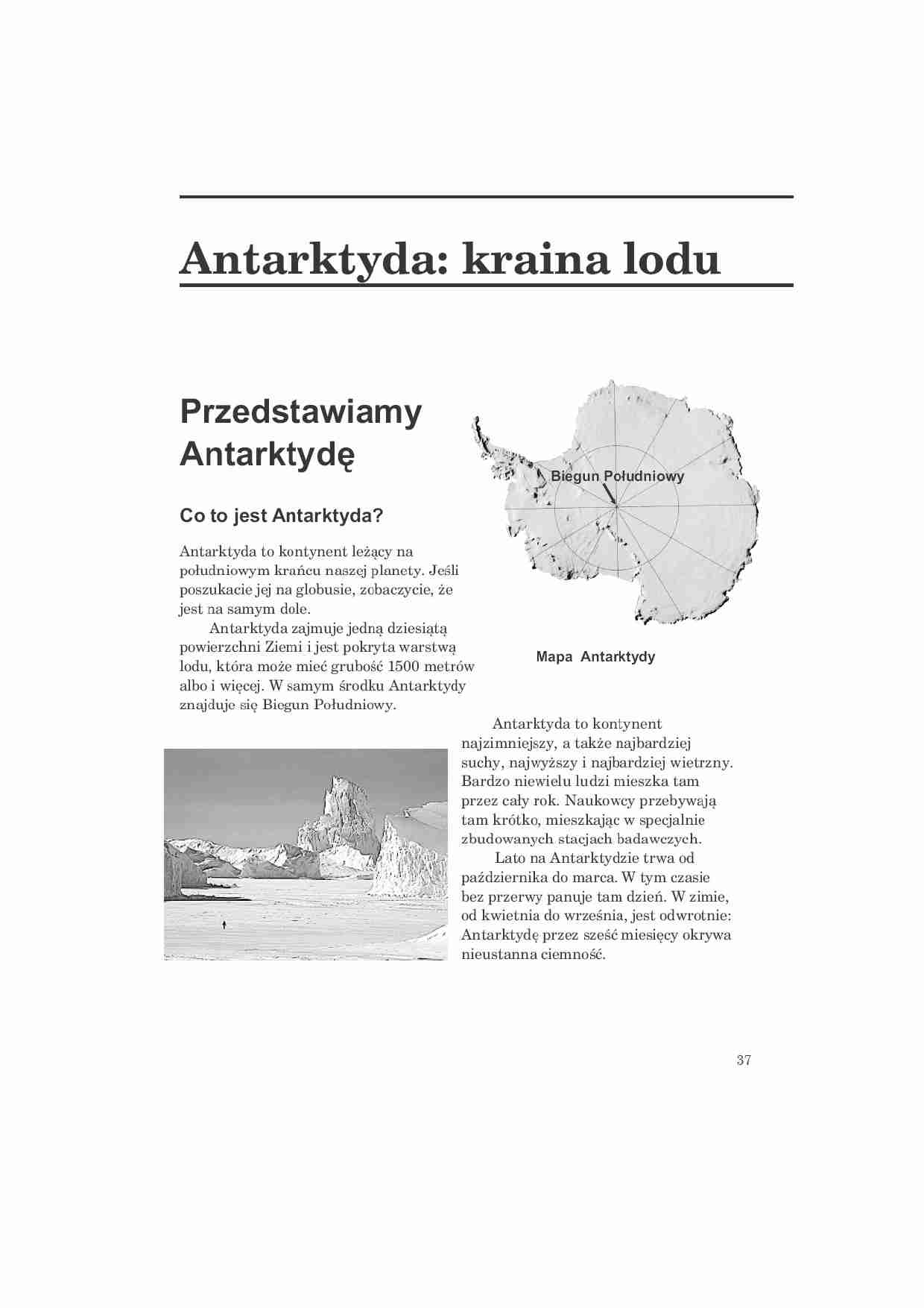 Antarktyda - wykład - strona 1