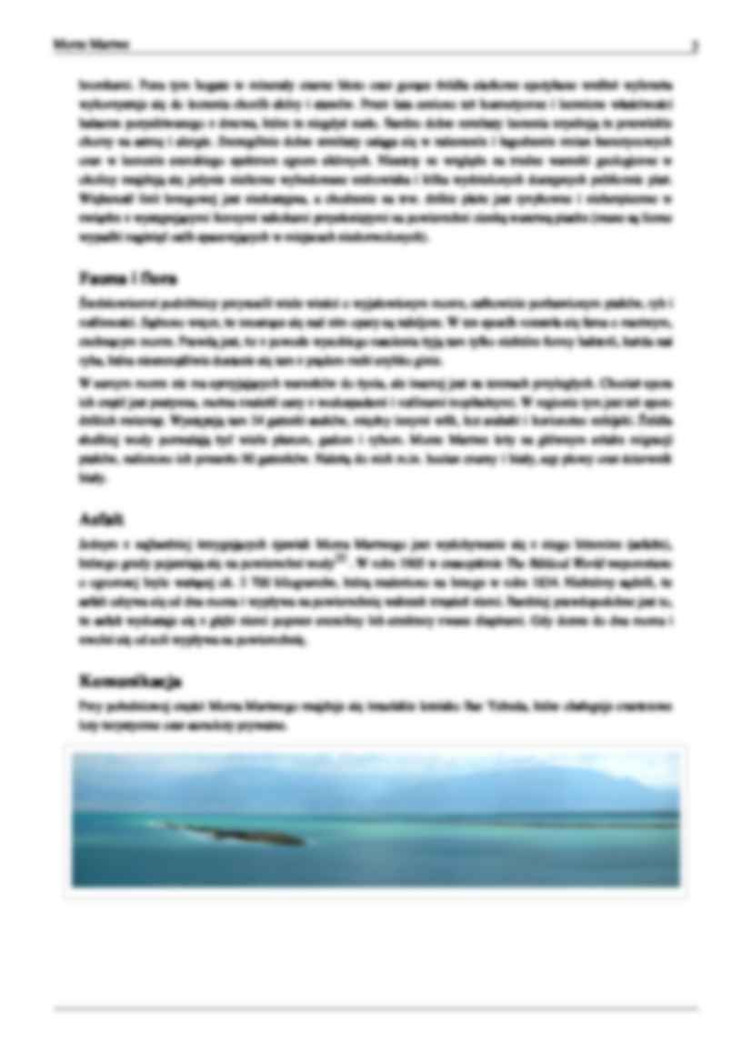 Morze Martwe -  wykład - strona 3