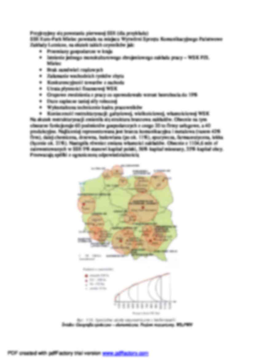 Specjalne strefy ekonomiczne w Polsce (SSE) - wykład - strona 2