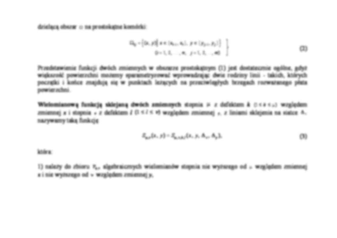 Interpolacja funkcji dwóch zmiennych - omówienie - strona 3
