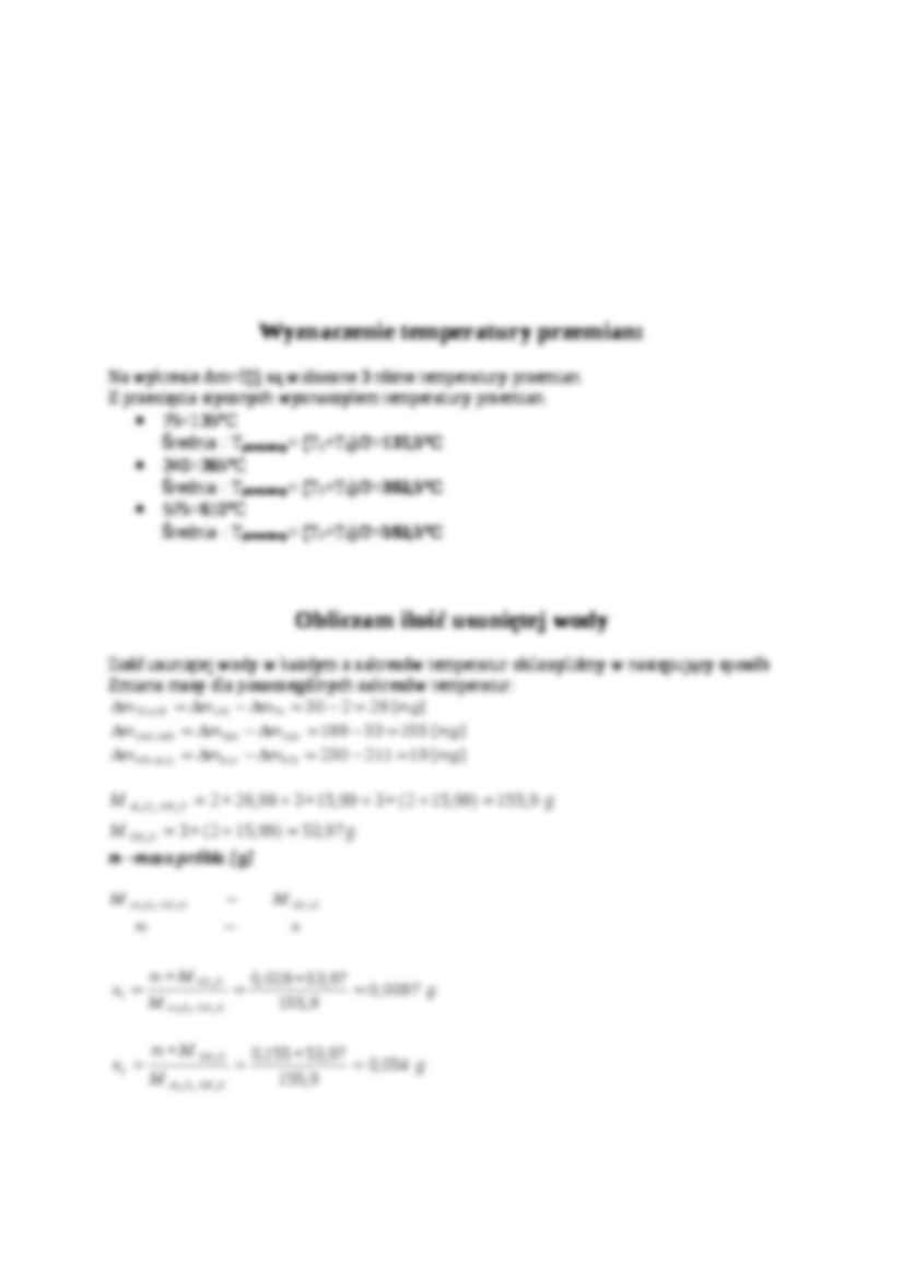 Kalcynacja wodorotlenku glinowego Al(OH)3 - omówienie - strona 2