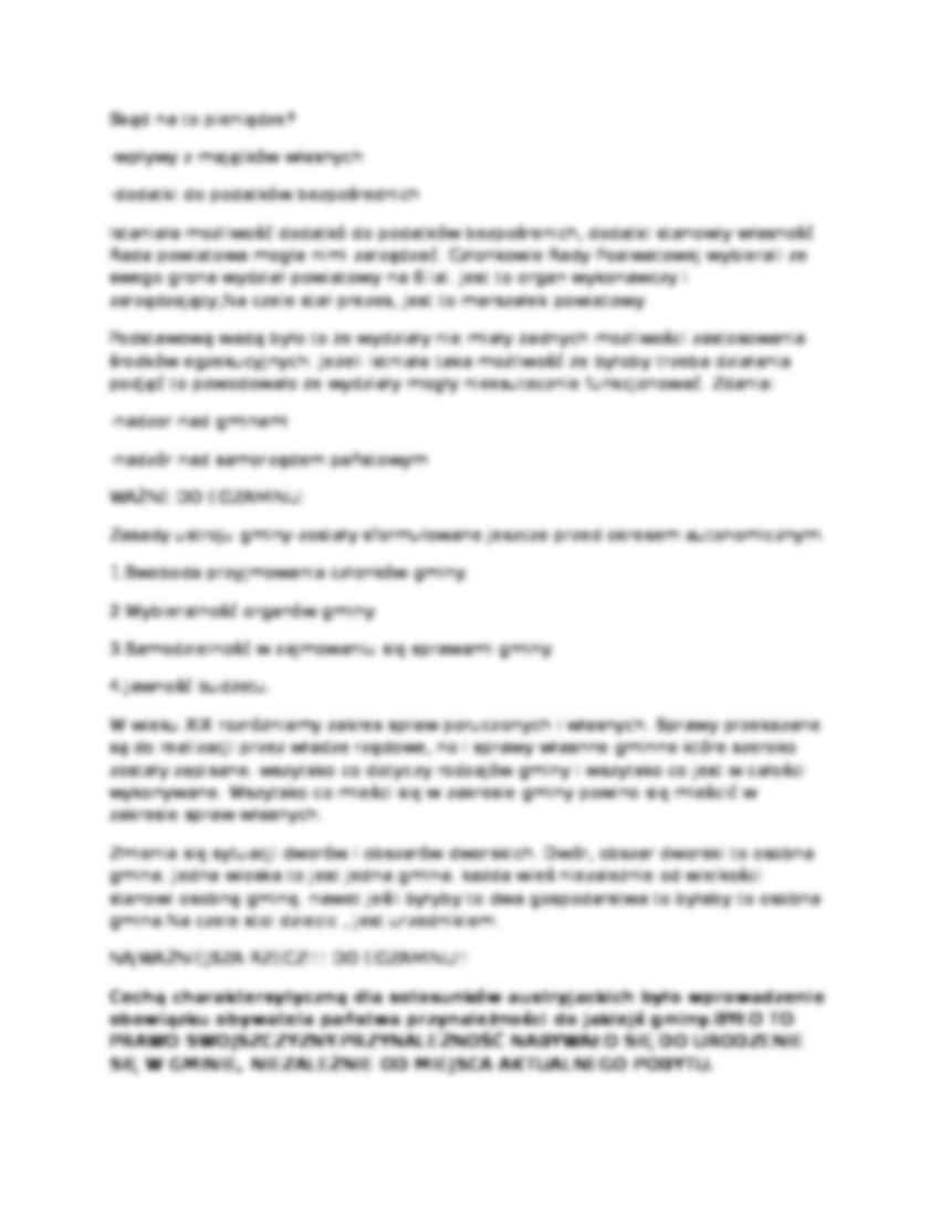 Wykład Księstwo Galicyjskie, Samorząd terytorialny, rada gminna i zwierzchność gminna - strona 2