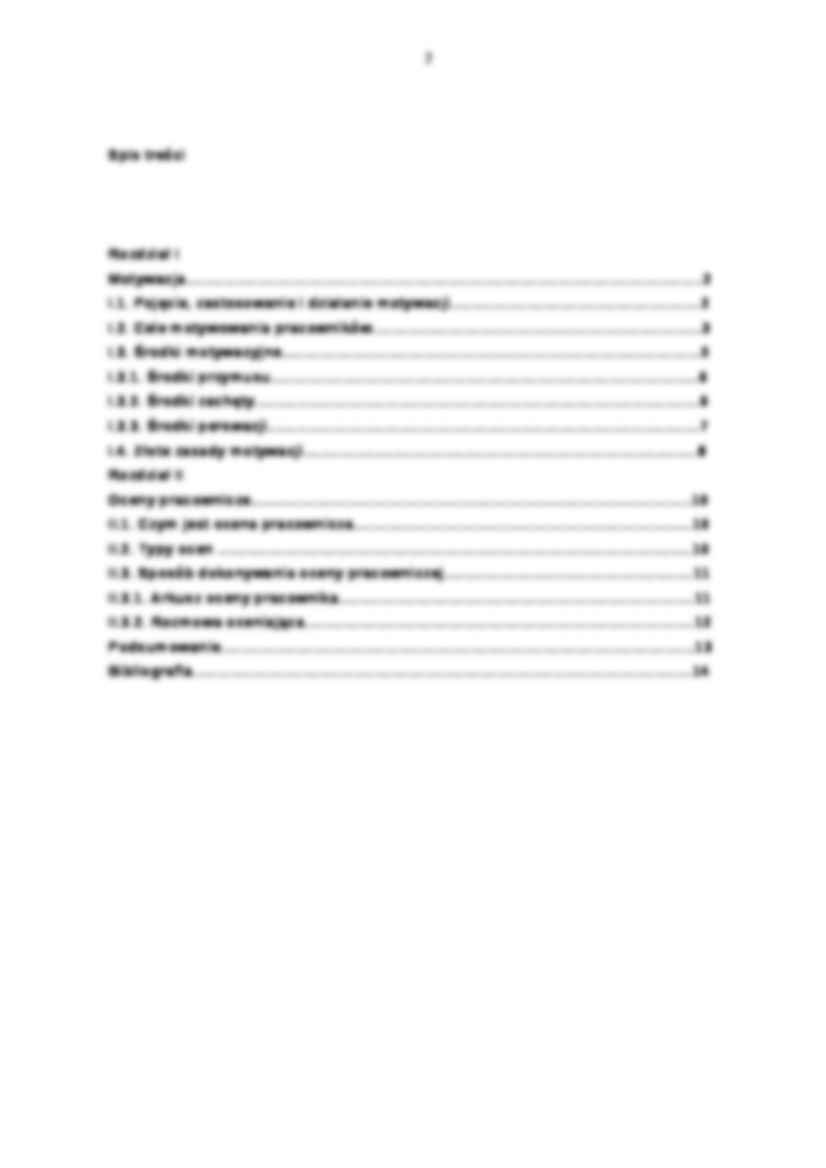 Motywacja i system oceny pracowniczej - strona 2