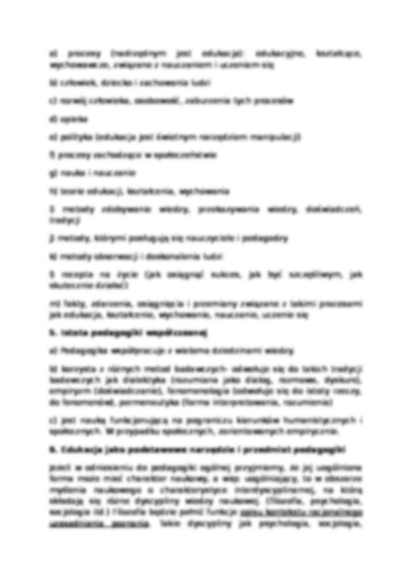 Pedagogika ogólna - wykład 4 (29.10.2013) - strona 3
