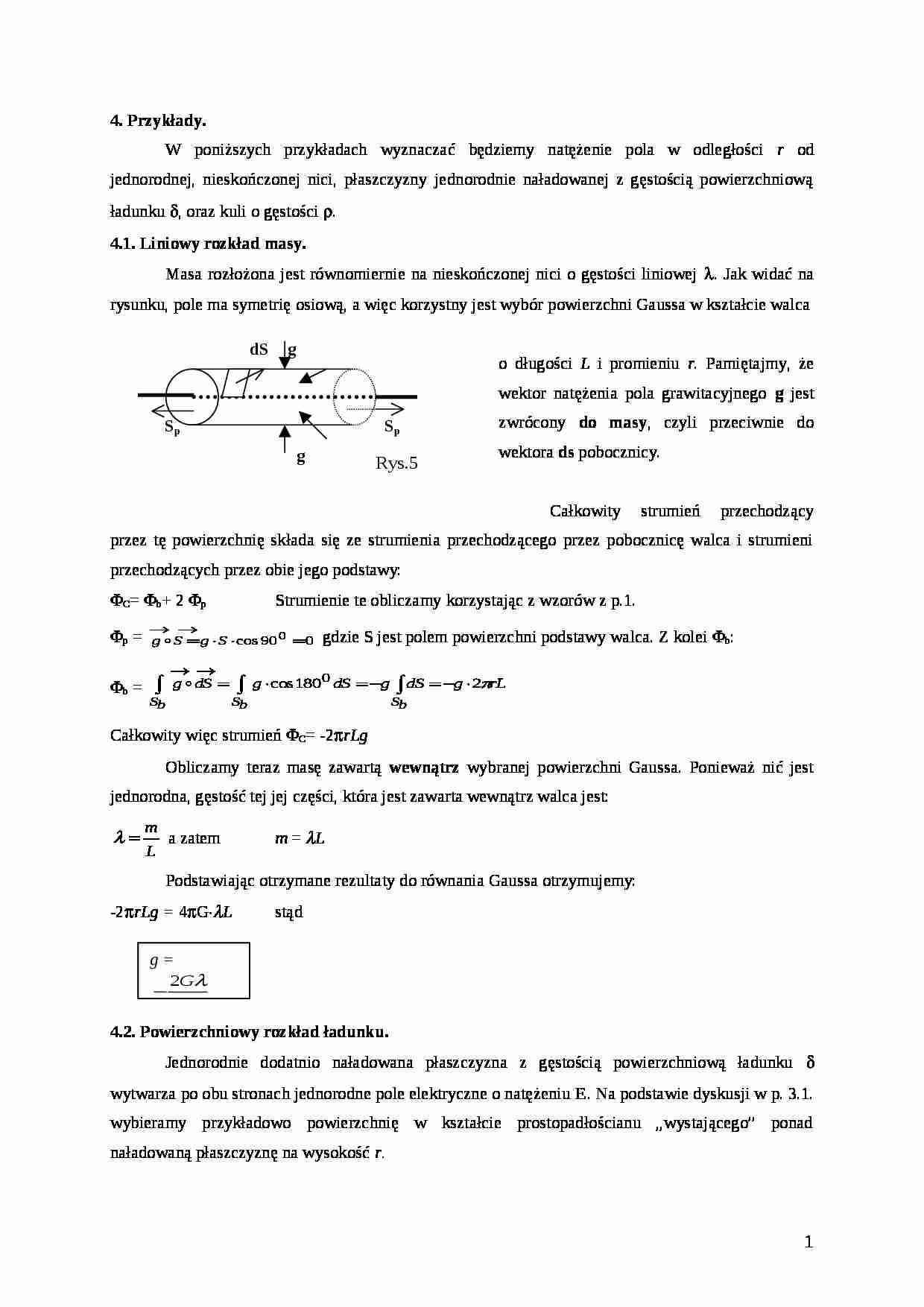 Prawo Gaussa cz. 2 - strona 1