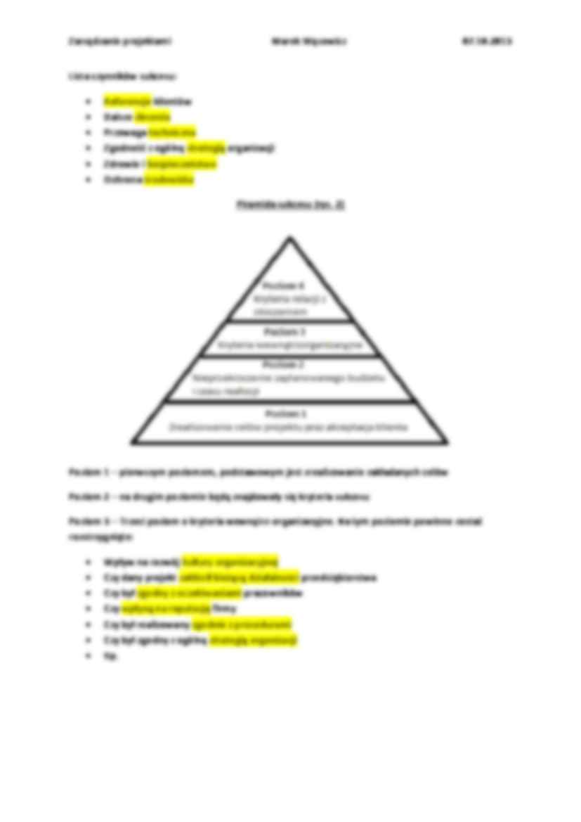 wykłady 2013 - Zarządzanie Projektami - strona 3