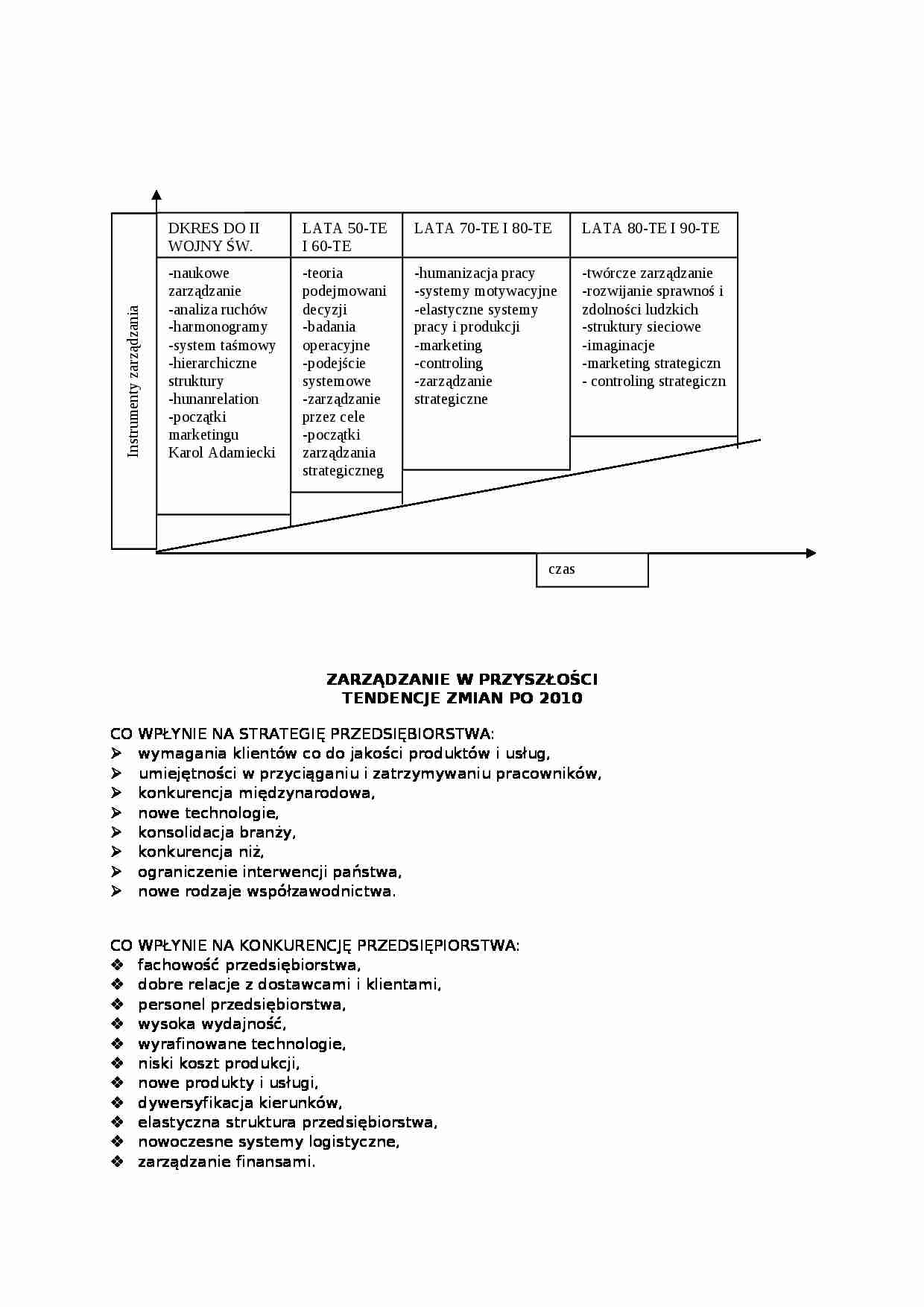 Zarządzanie strategiczne i strategia (11 stron).doc - strona 1