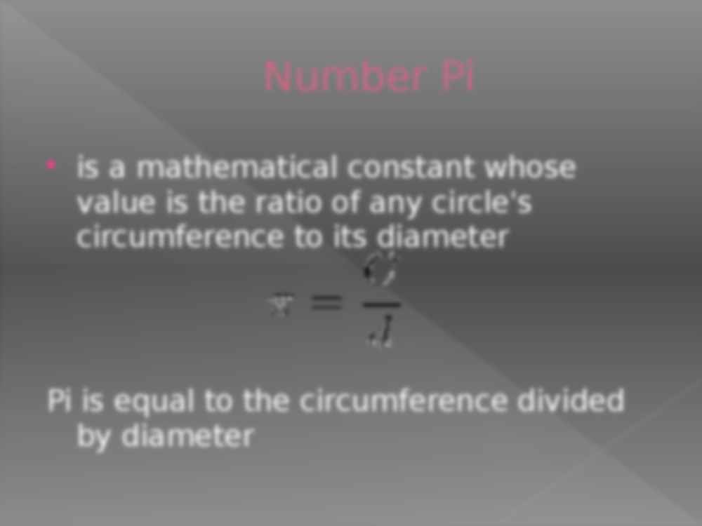 Prezentacja o liczbie Pi po angielsku - strona 2