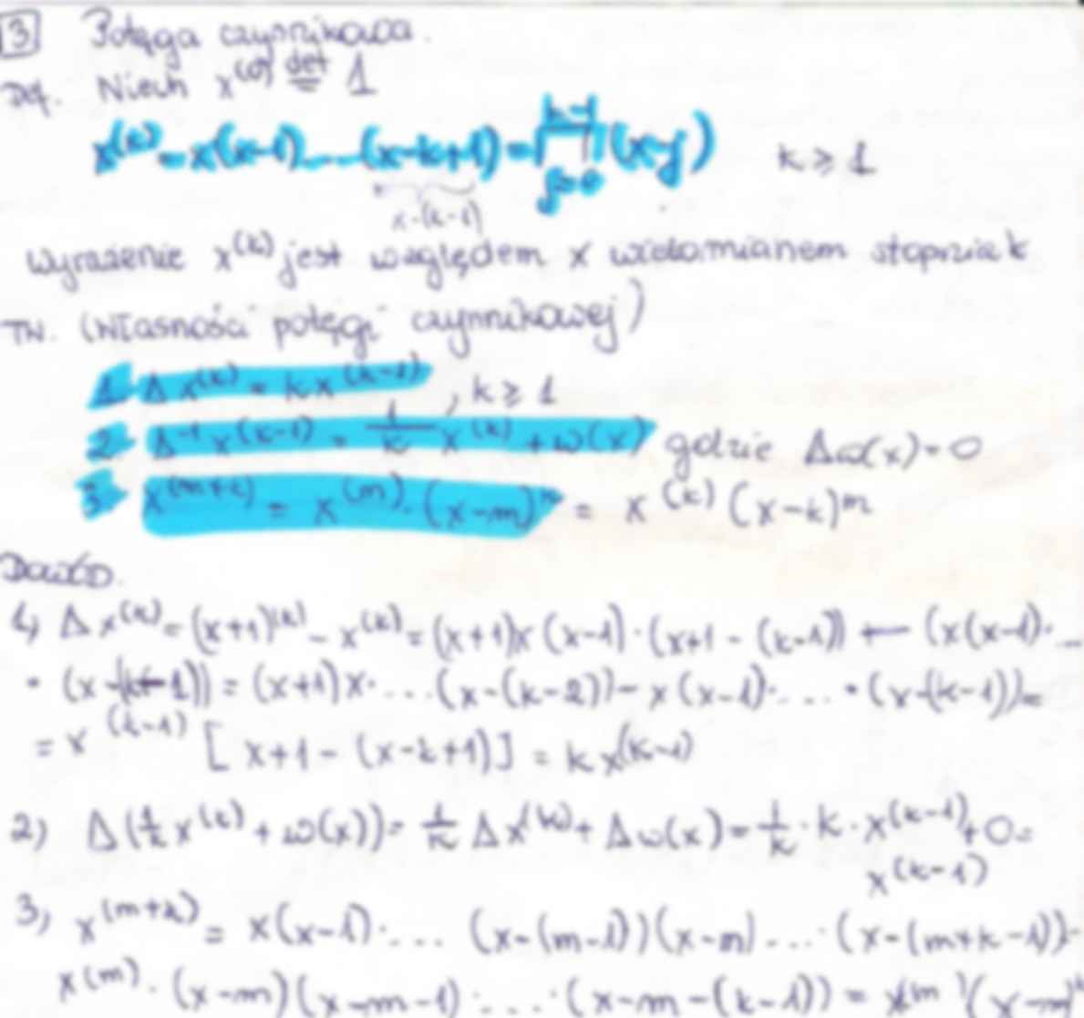 Równania rekurencyjne - zagadnienia na egzamin cz. 1 - strona 2