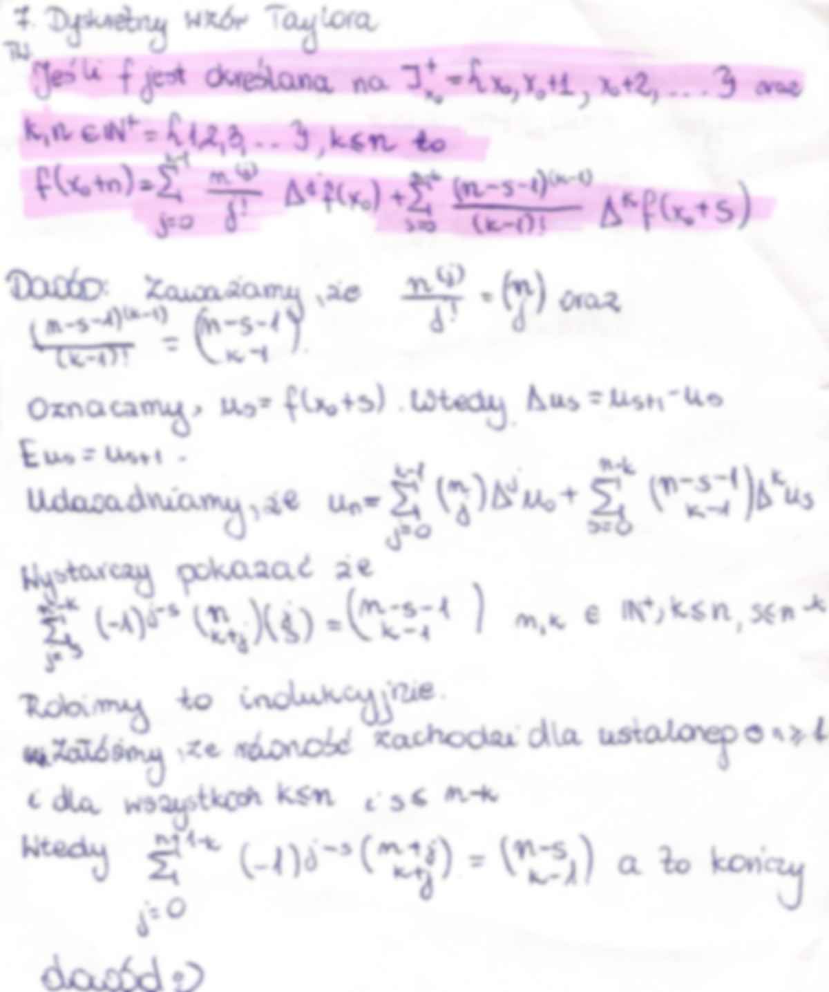 Równania rekurencyjne - zagadnienia na egzamin cz. 1 - strona 3