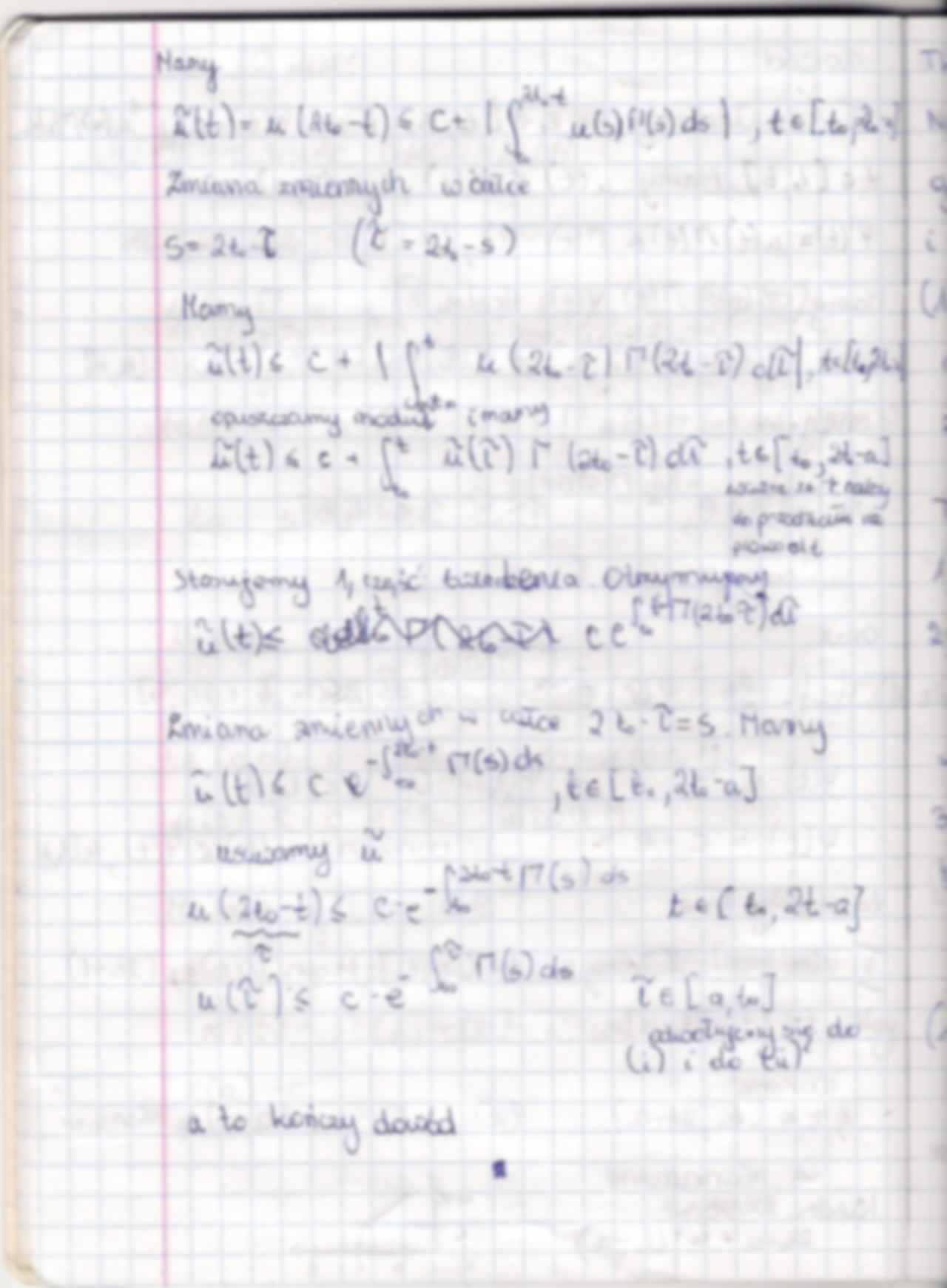 Równania różniczkowe - materiały z wykładów cz. 2 - strona 3