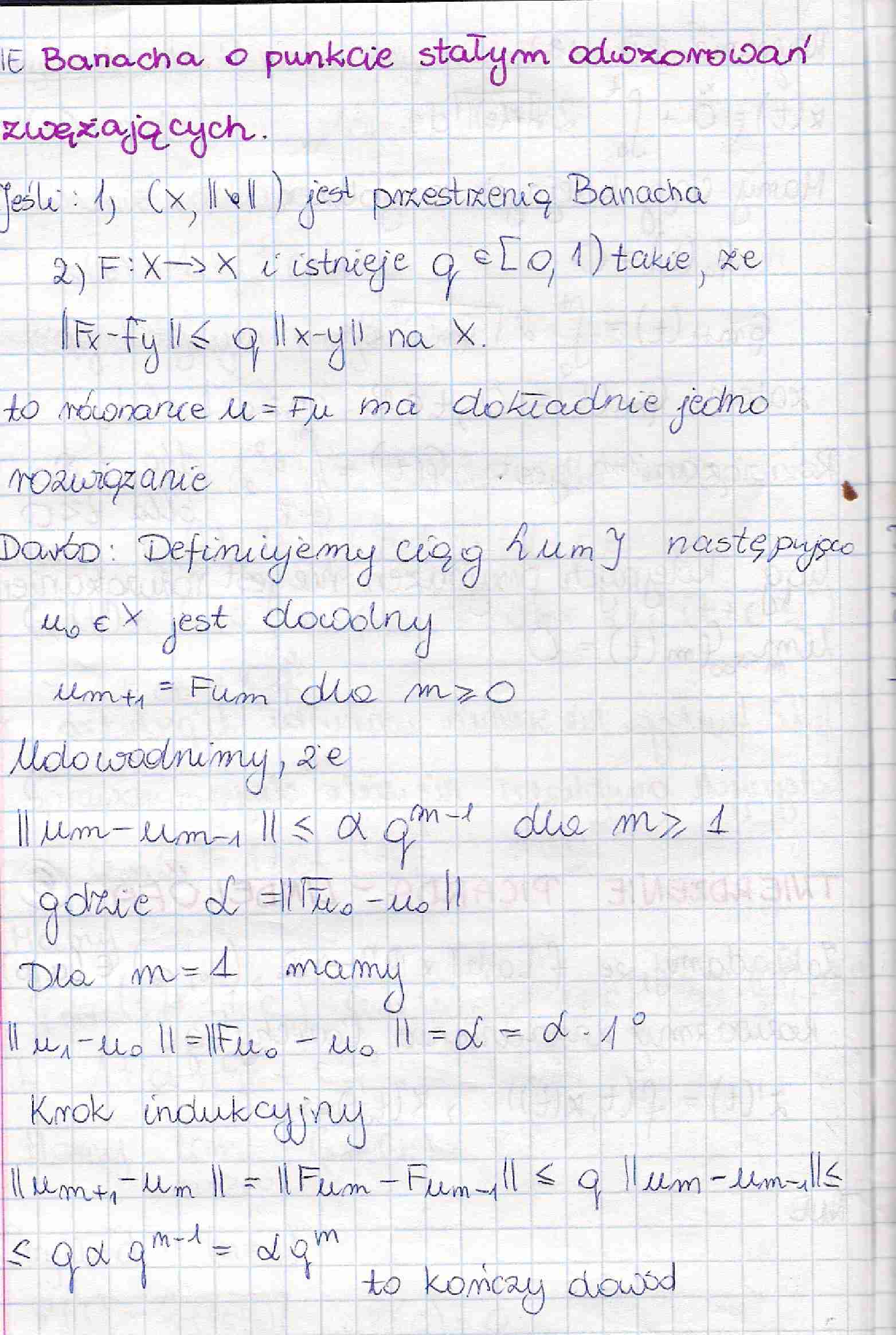 Równania różniczkowe - materiały z wykładów cz. 3 - strona 1