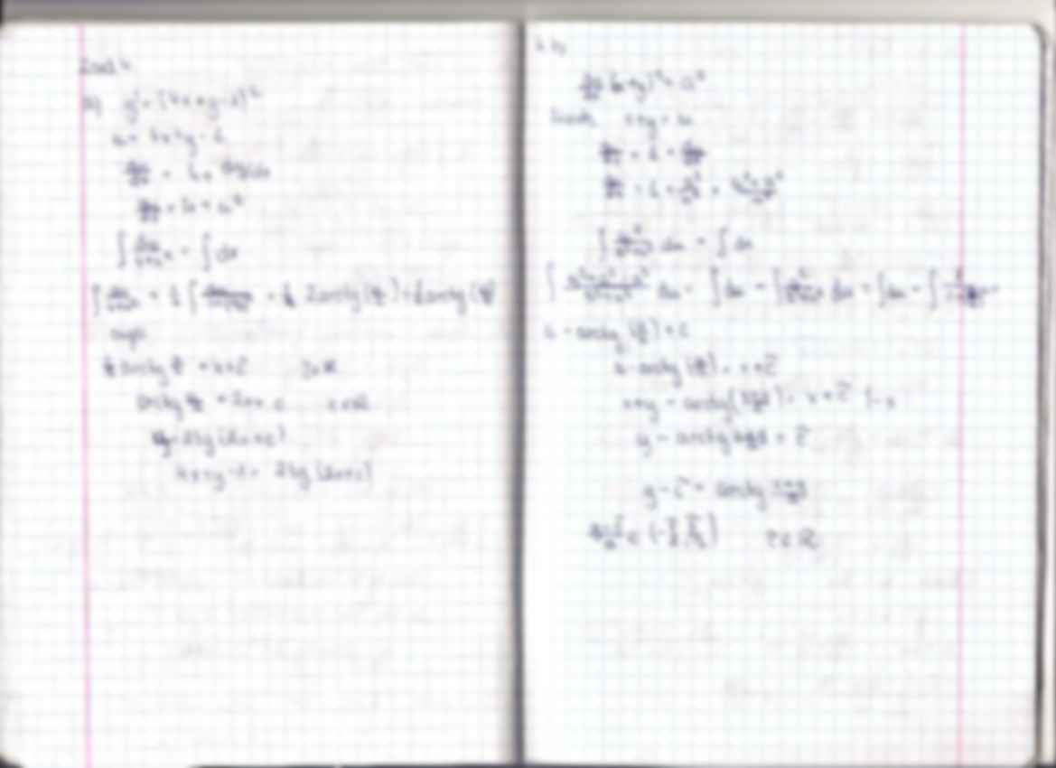 równania różniczkowe - lista zadań na kolokwium - strona 3