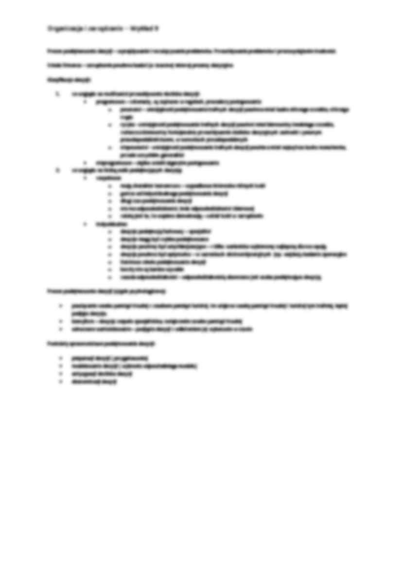 Podstawy organizacji i zarządzania - wykłady -szkoła behawioralna - strona 3