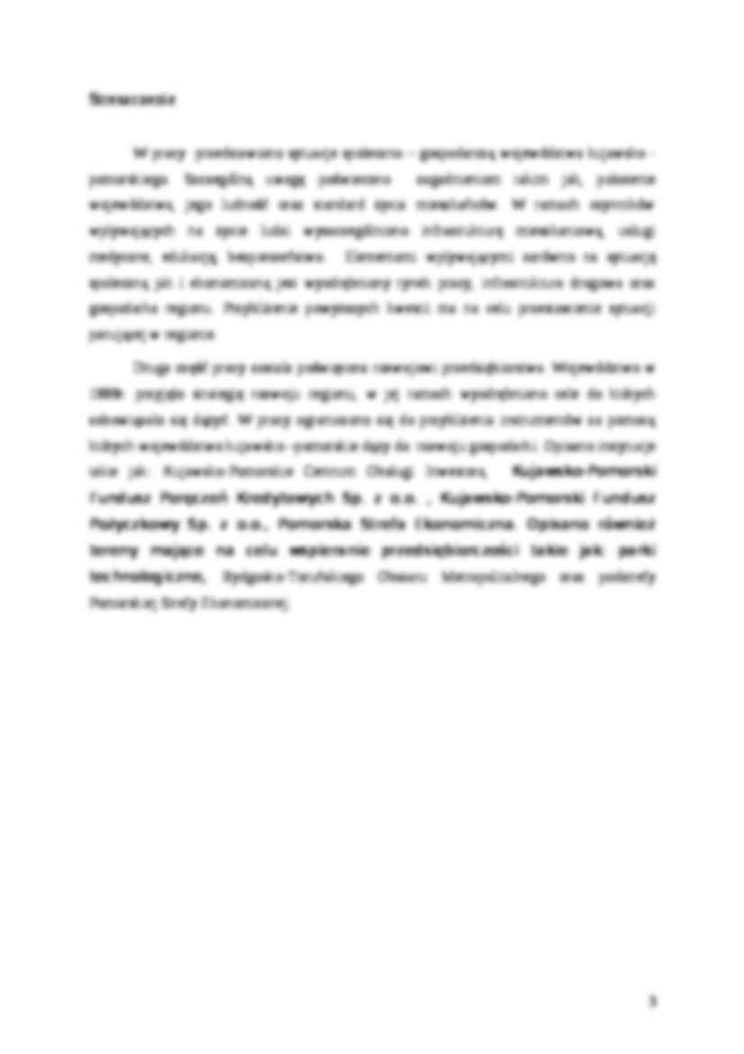 Sytuacja społeczno - gospodarcza województwa kujawsko- pomorskiego (prezentacja) - strona 3
