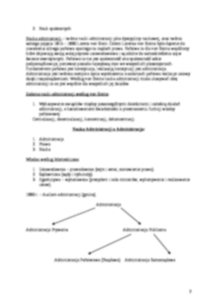 Nauka administracji - wykłady - strona 2