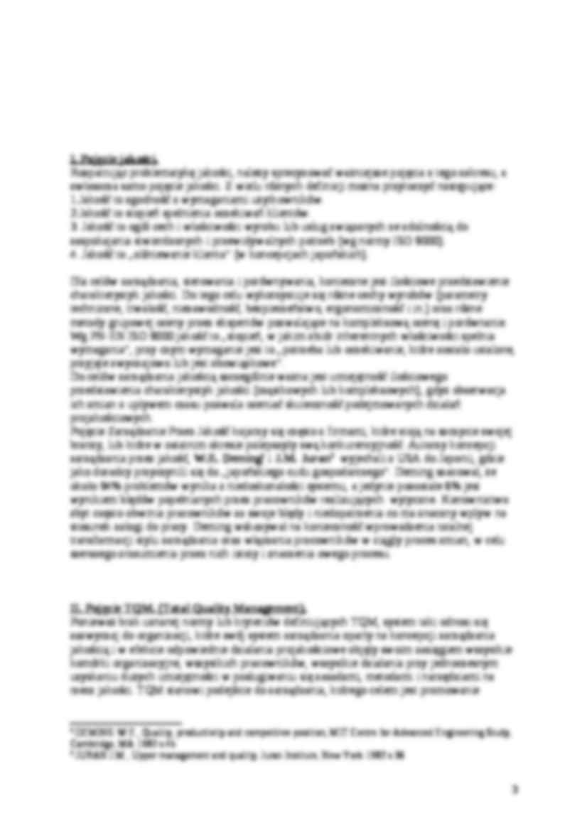 Kompleksowe zarządzanie jakością - System ISO - strona 3