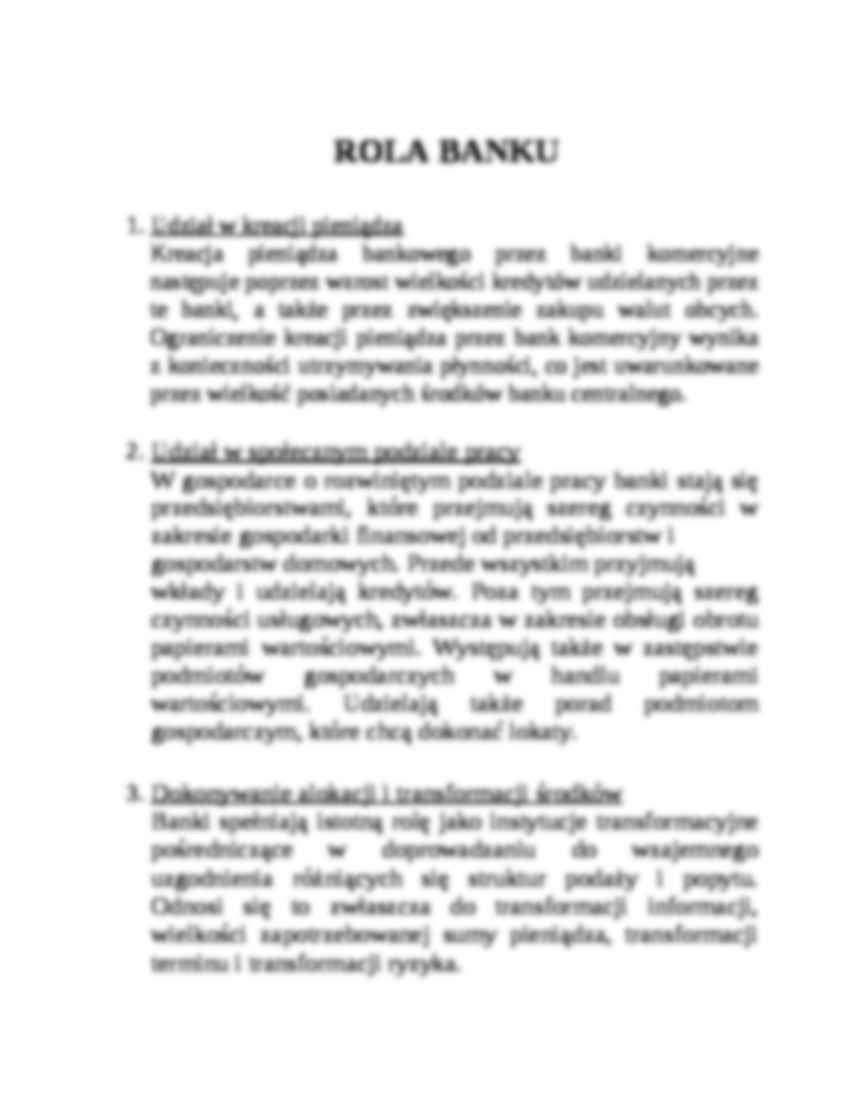 Makroekonomia - banki  - strona 2