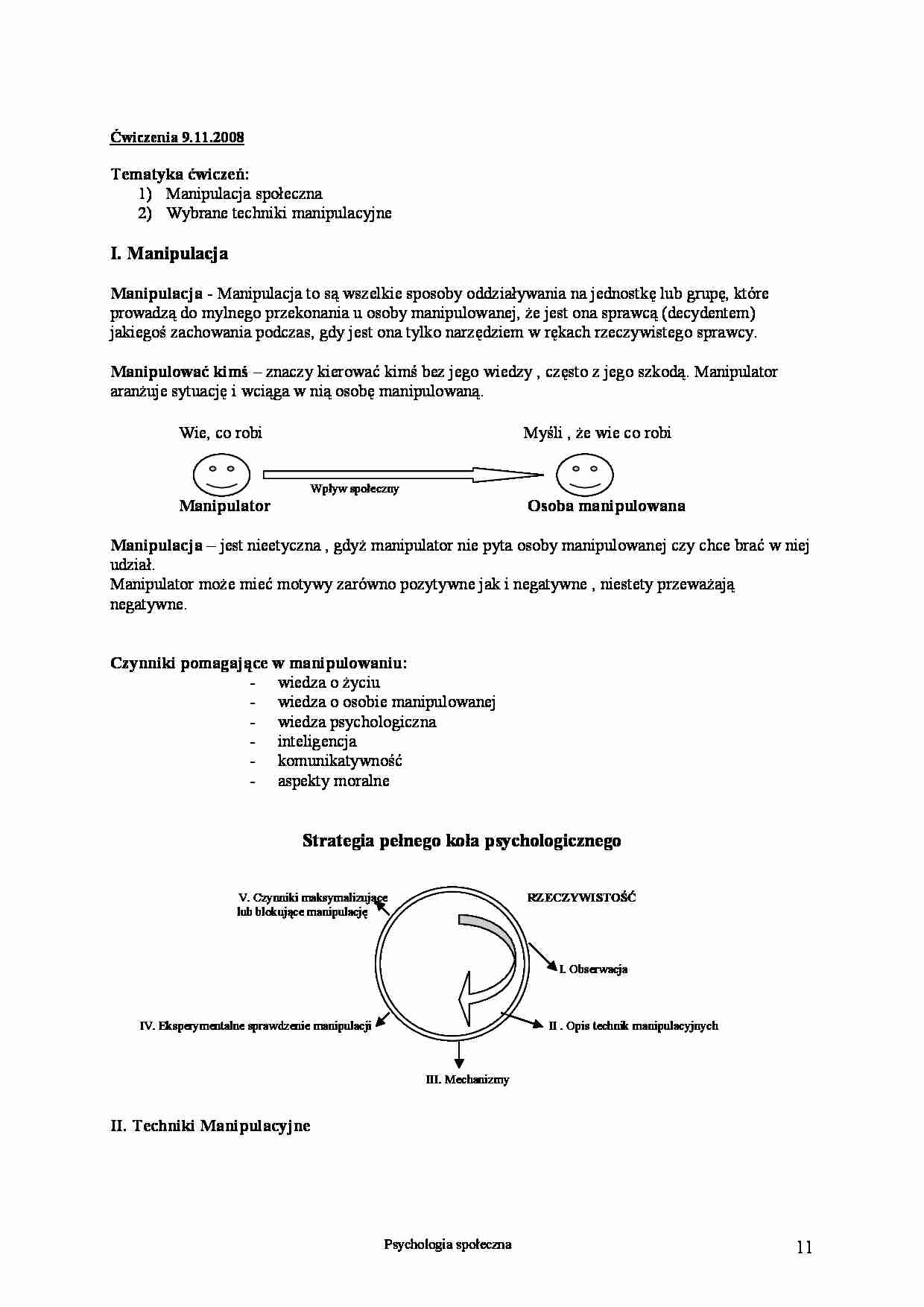 Psychologia społeczna część 2 - strona 1