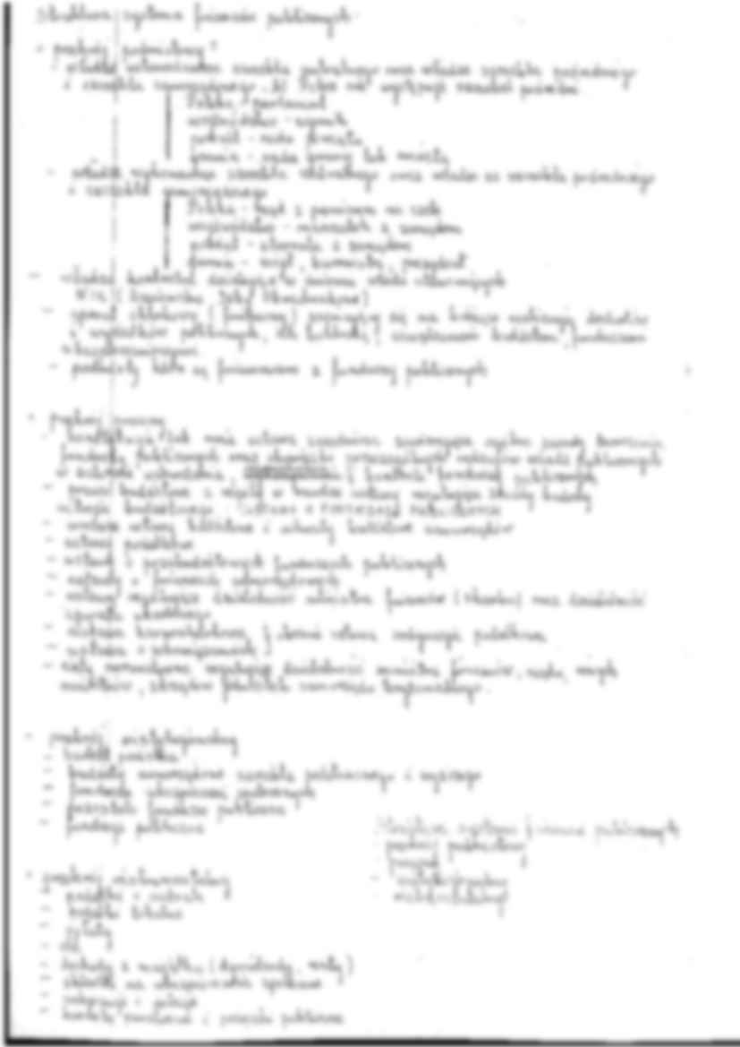 Kompletne notatki z Finansów Publicznych - I semestr - strona 2