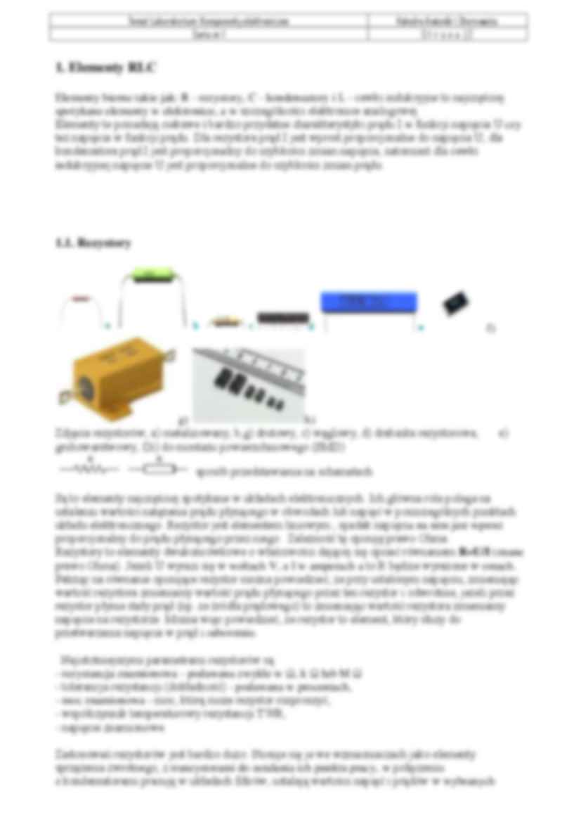Komponenty elektroniczne - laboratorium - strona 3