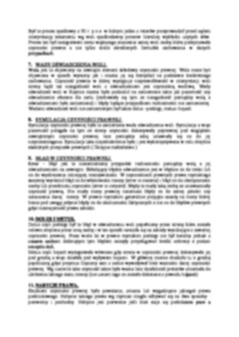 Elementy i czynności prawne  - strona 2
