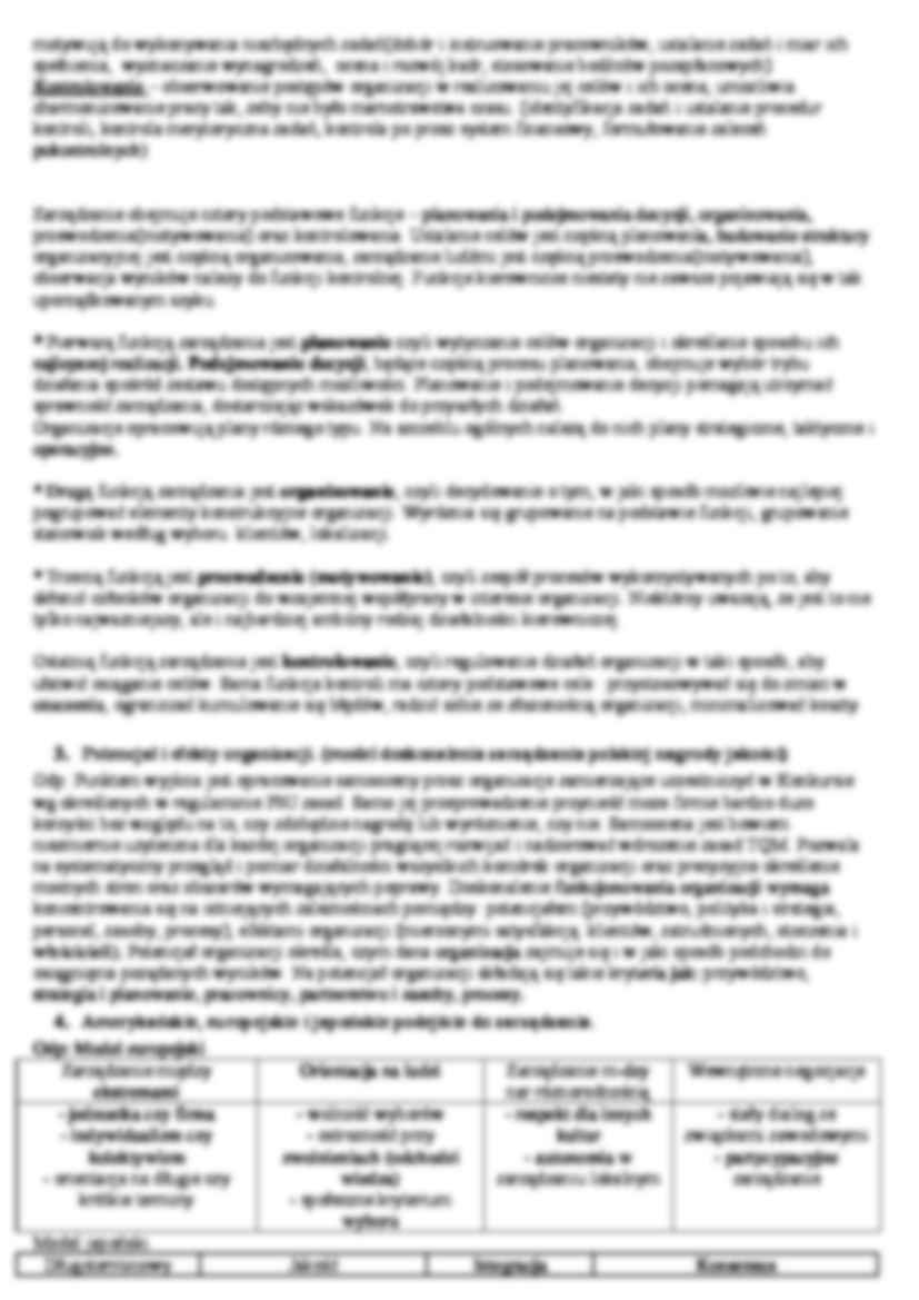 Podstawy organizacji i zarządzania - egzamin - Zasada przedsiębiorczości - strona 2