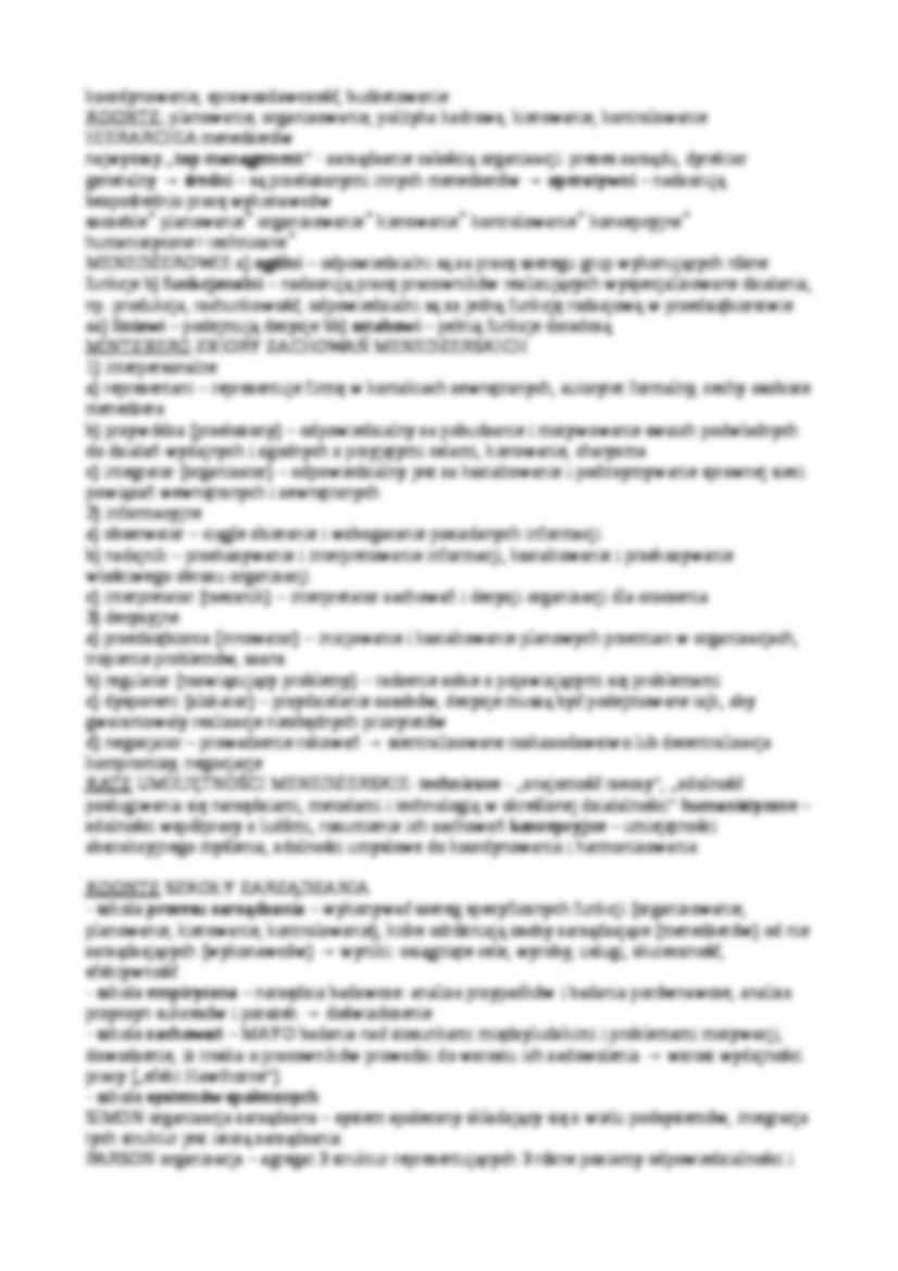 Podstawy organizacji i zarządzania - synergia - strona 2