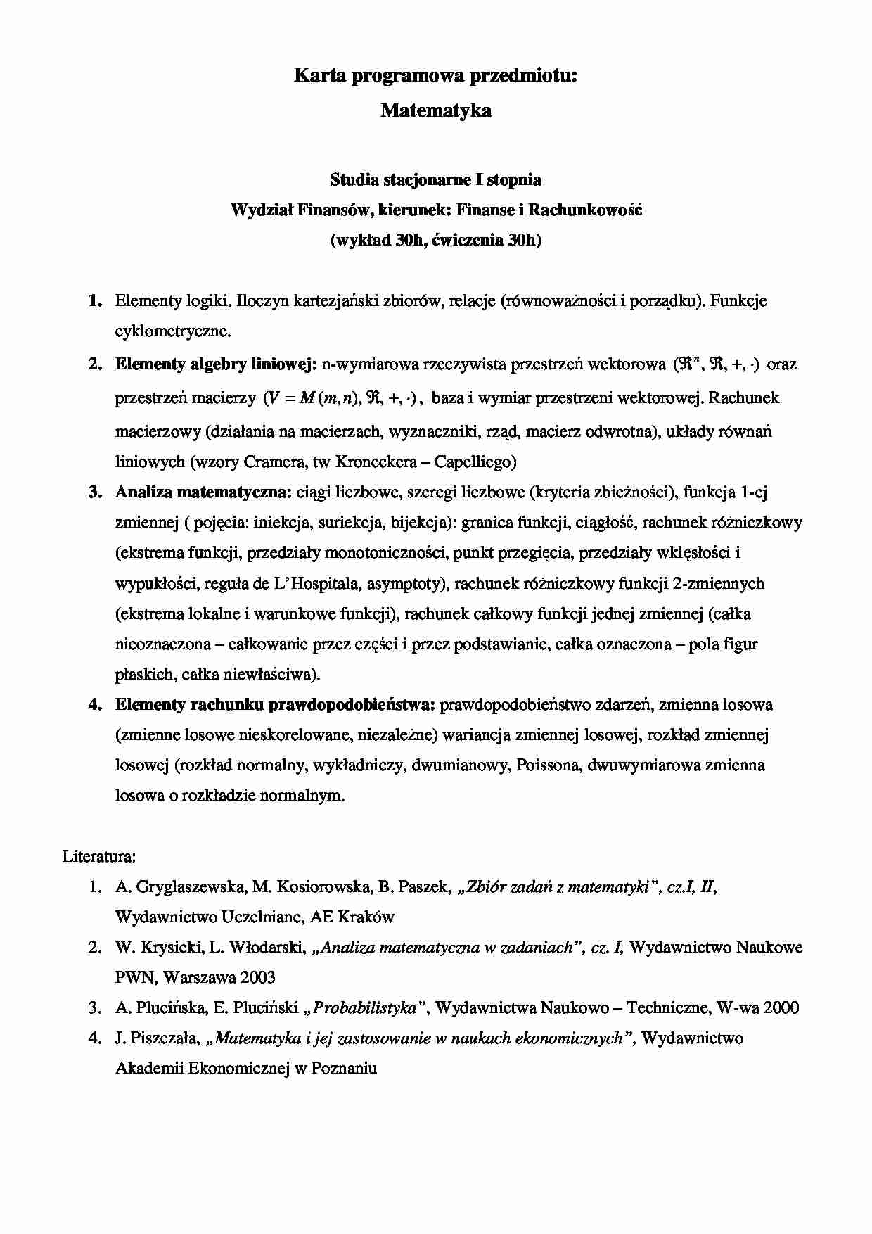 Karta_programowa_przedmiotu - strona 1