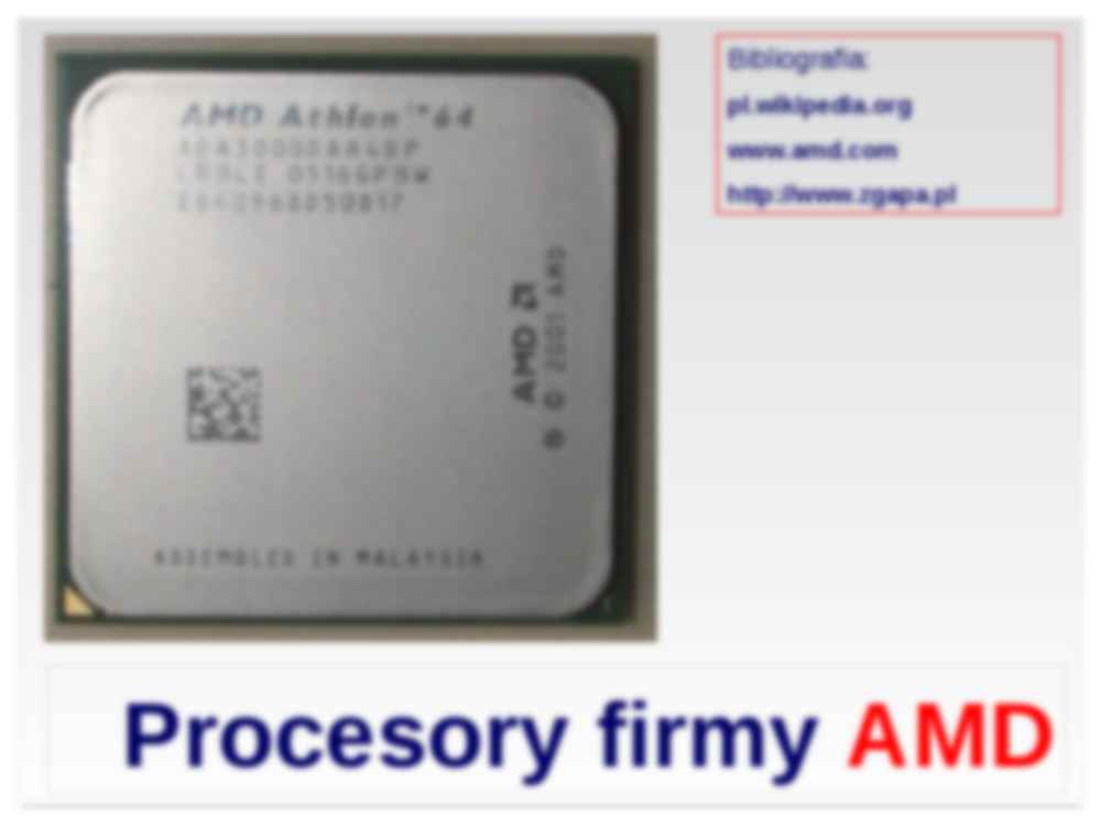 Historia procesorów AMD - strona 2
