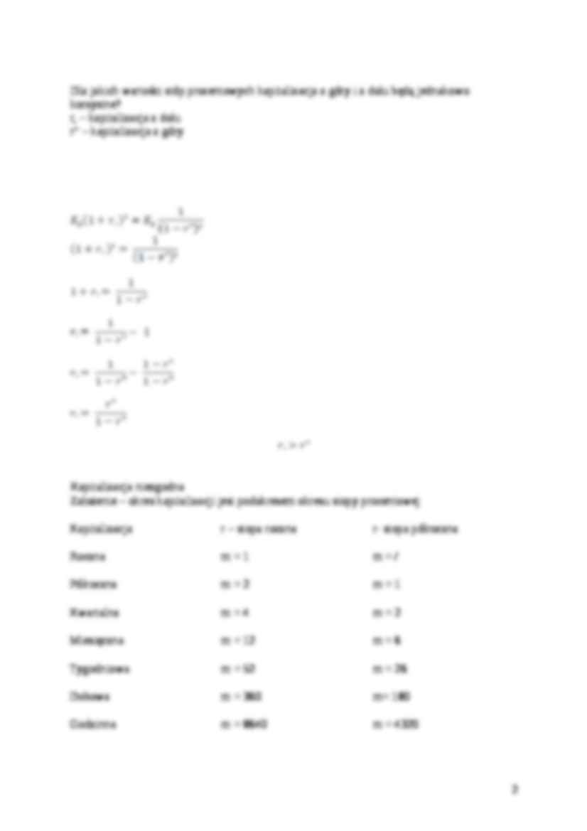 Matematyka Finansowa - Wykład - Witold Orzeszko - strona 2