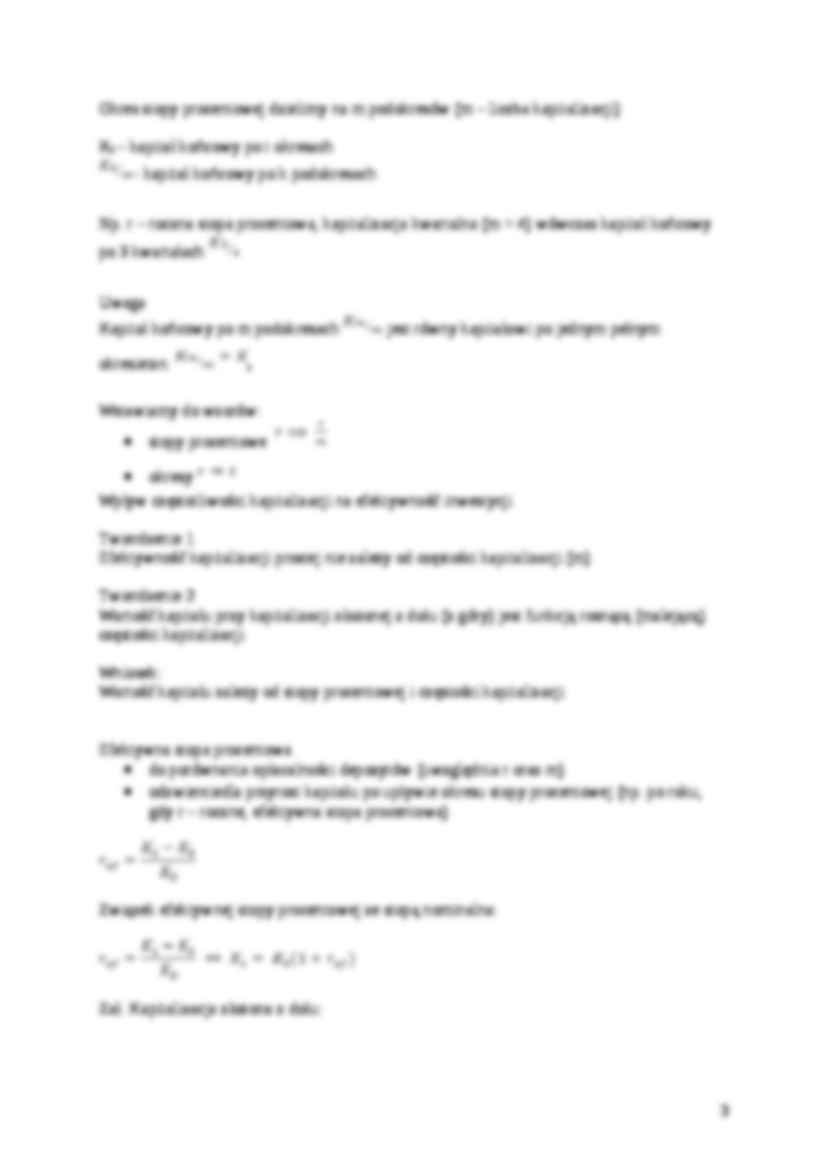 Matematyka Finansowa - Wykład - Witold Orzeszko - strona 3